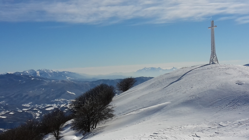 Vista su parco nazionale dal M.Pelpi