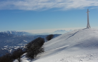 Vista su parco nazionale dal M.Pelpi