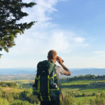 La via Francigena, fra San Miniato e Gambassi Terme