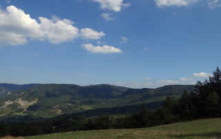 Monte Scarria visto dal Monte Santa Donna