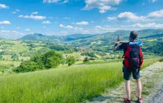 Caminata, crocevia di sentieri in Alta Val Tidone