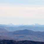 Le alpi viste dal Monte Capra e Sant'Agostino