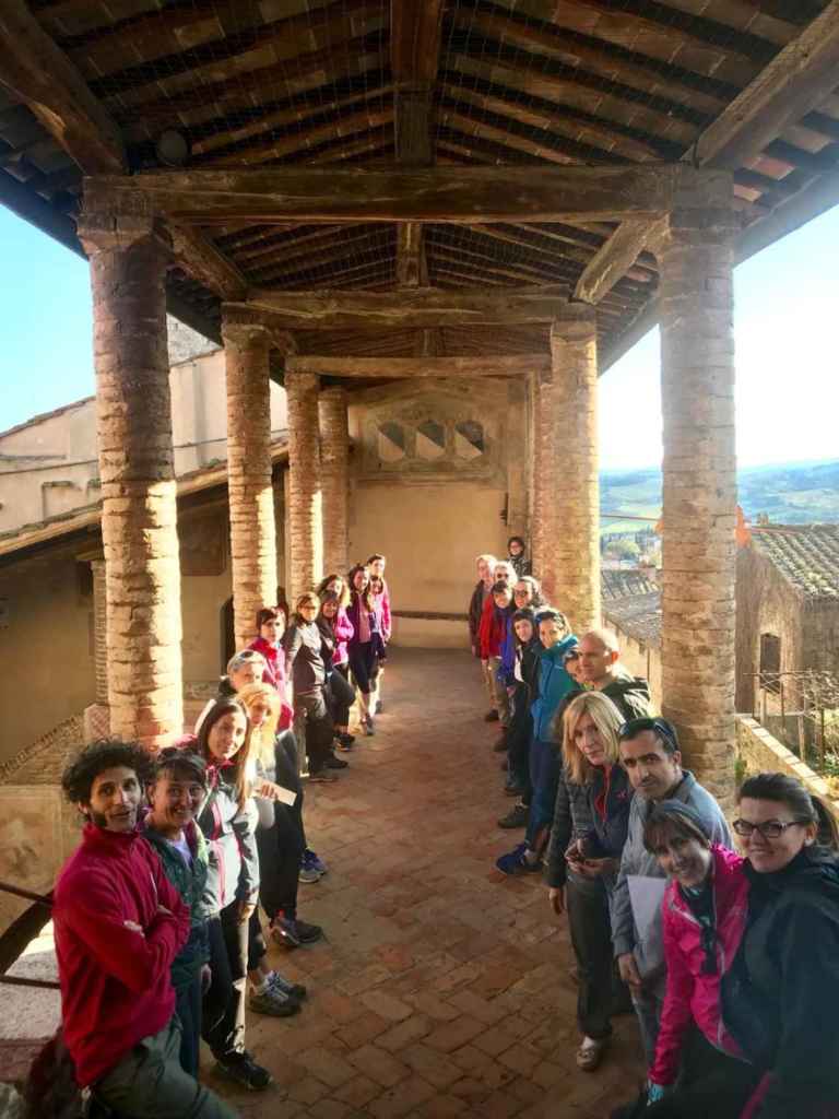 Ingresso Palazzo del Podestà a San Gimignagno