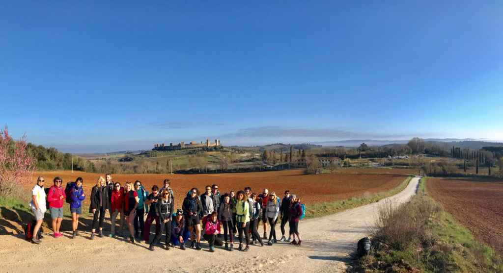 La Via Francigena a Monteriggioni