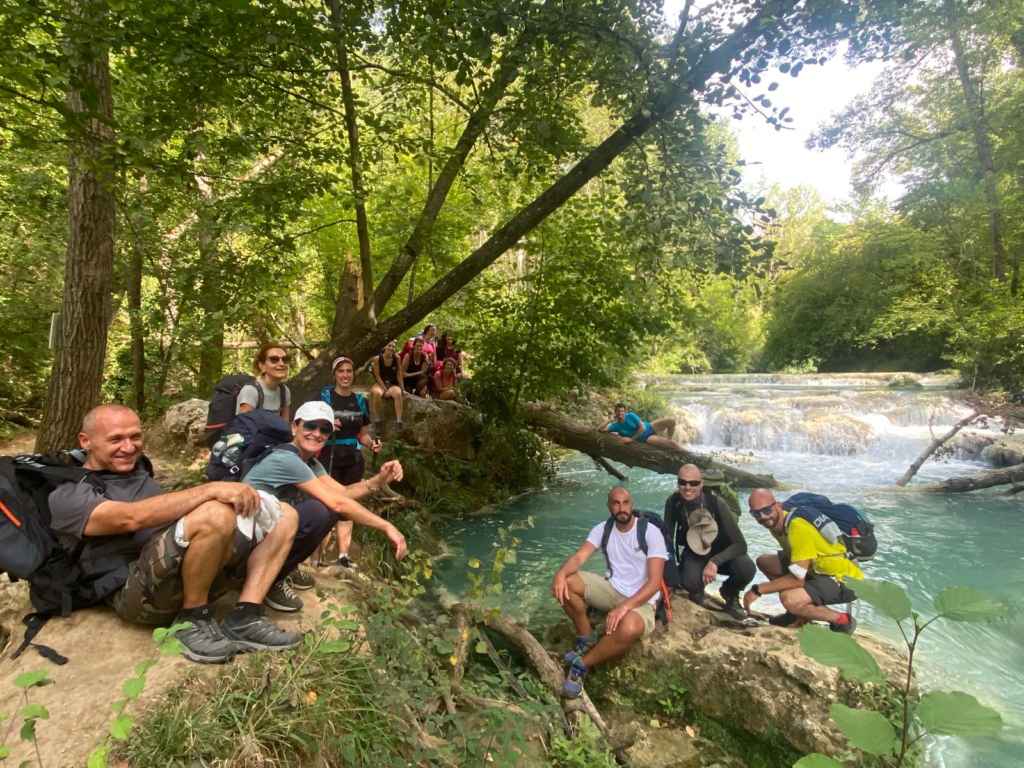 Lungo il torrente Elsa, verso Monteriggioni